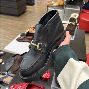 STEVE MADDEN LEON BLACK LEATHER